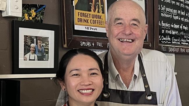 Stephen and Phuong James are moving on from the Maclean institution they've run for the best part of a decade.