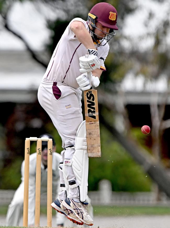 Shane Lee in action for Coburg. Picture: Andy Brownbill