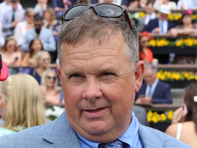 Racehorse trainer Mack Griffith at Randwick, October 19, 2024. Photo: Grant Guy