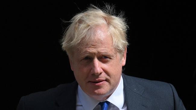 Boris Johnson’s old phone is wanted by the Covid inquiry. Picture: AFP