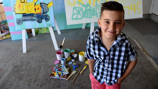 Glenmore Park’s Levi Allaf-boyd Loves To Paint 