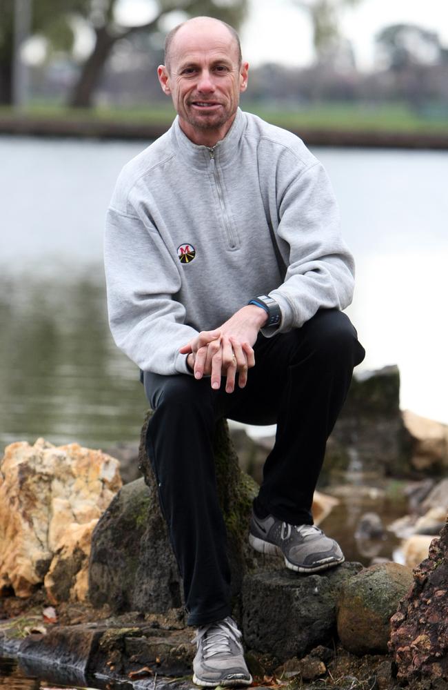 “To cross the line ... is a very satisfying feeling” ... Steve Moneghetti is a commentator on Blackmores Sydney Marathon.