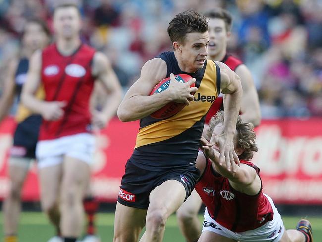 Brett Deledio playing for Richmond in 2016. Picture:Wayne Ludbey