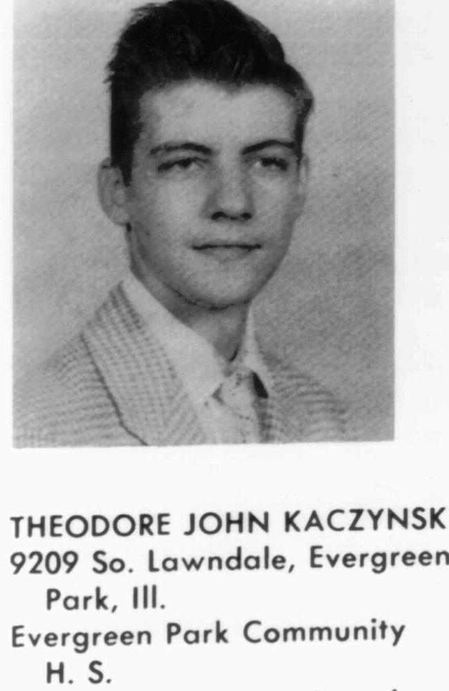 ted kaczynski experiments in college