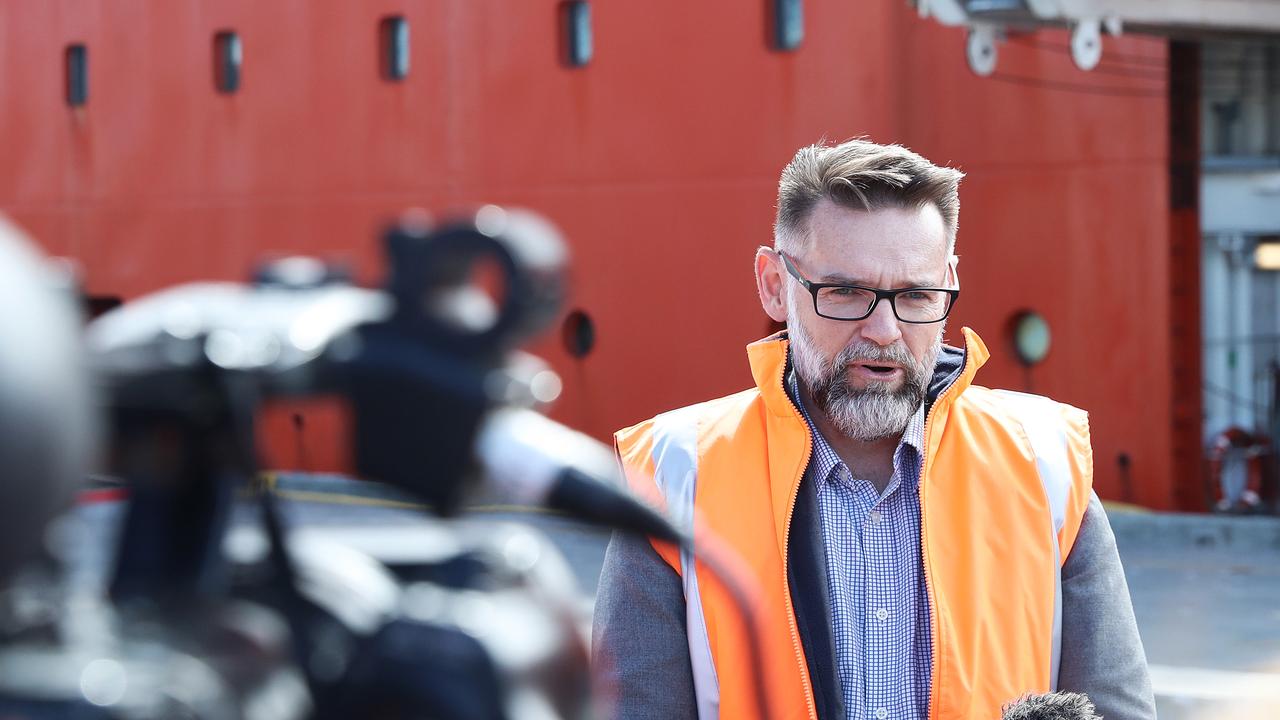 Rob Bryson, The Australian Antarctic Division’s general manager of assets and infrastructure. Picture: LUKE BOWDEN