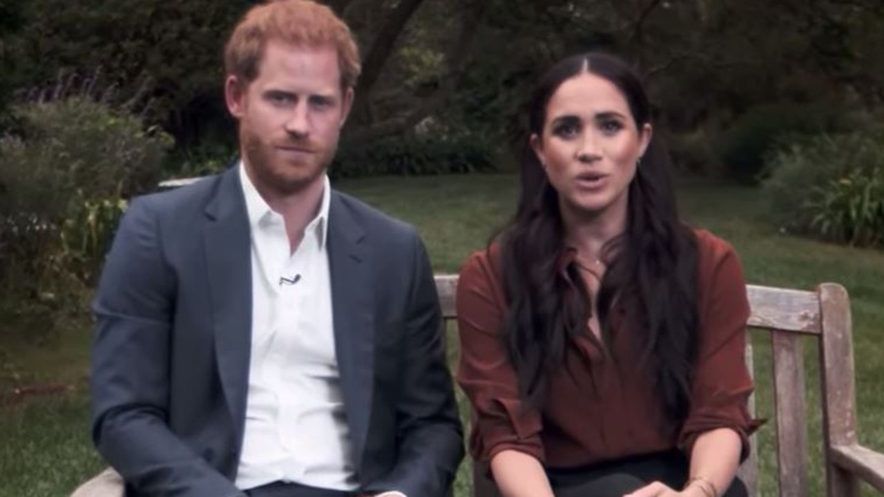 Prince Harry and Meghan Markle have settled in to life in LA in recent months. Picture: Time