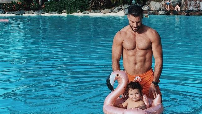 Former Bachelor Sam Wood is holidaying in Port Douglas with his family.