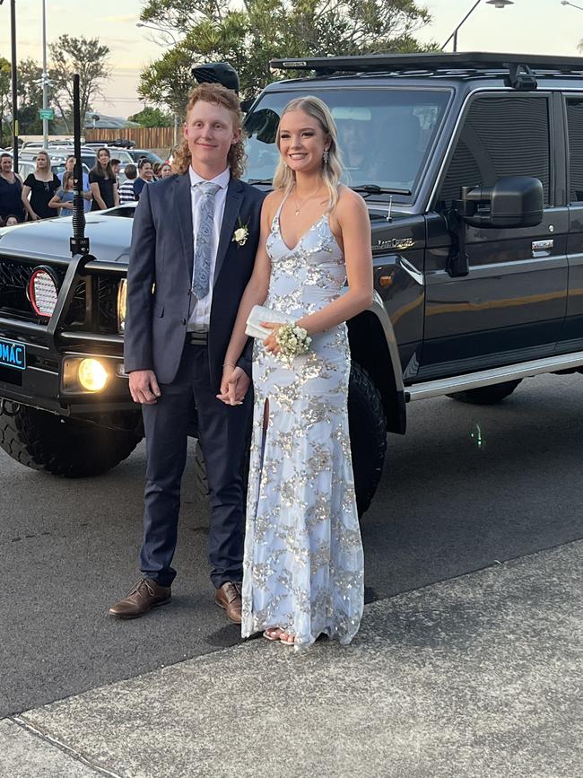 The students of Aldridge State High School celebrate their formal.