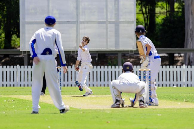 Ashgrove young-gun leg spinner Archer Tallon. Picture courtesy of Denver Jensen.