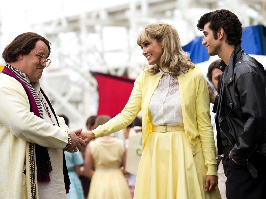 Delta Goodrem Olivia NewtonJohn scenes that opened “old wounds