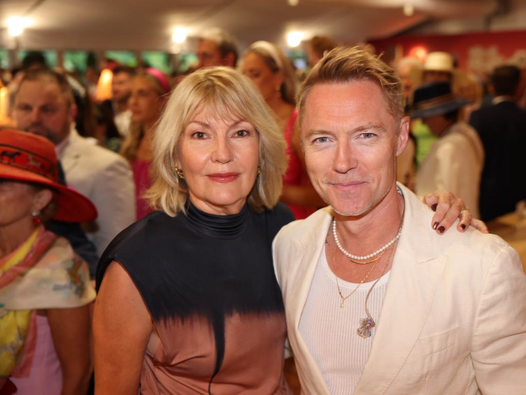 Katie Page and Ronan Keating. Picture: Portia Large.