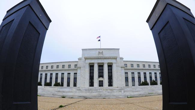 The US Federal Reserve building in Washington. Picture: AFP