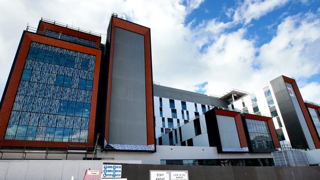 Northern Beaches Hospital, which is due to open on October 30, 2018. Picture: Damian Shaw.