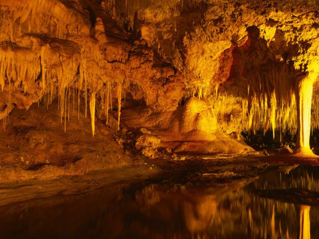 15/18Lake Cave, Boranup, Margaret River region, WAHead down into a sink hole in the middle of a karri forest to see an Aussie lake experience like no other. A crystal chamber whose formations are reflected in the tranquil pool beneath, this Margaret River limestone cave is a must see. Entry is by guided tour only. Picture: Tourism Western Australia