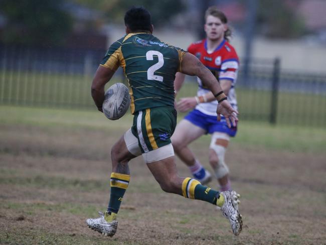 Windsor’s hat-trick hero Viliami Fonokalafi. Picture Warren Gannon Photography