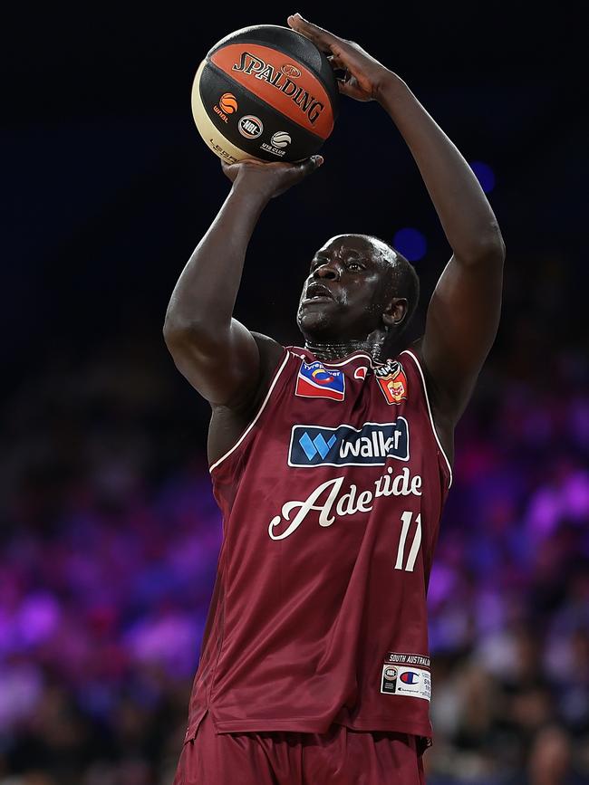 Lat Mayen was also impressive for the 36ers. Picture: Paul Kane/Getty Images