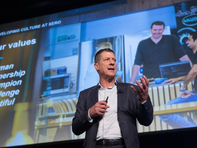 Steve Vamos, chief executive of accounting software company Xero. March 2019.