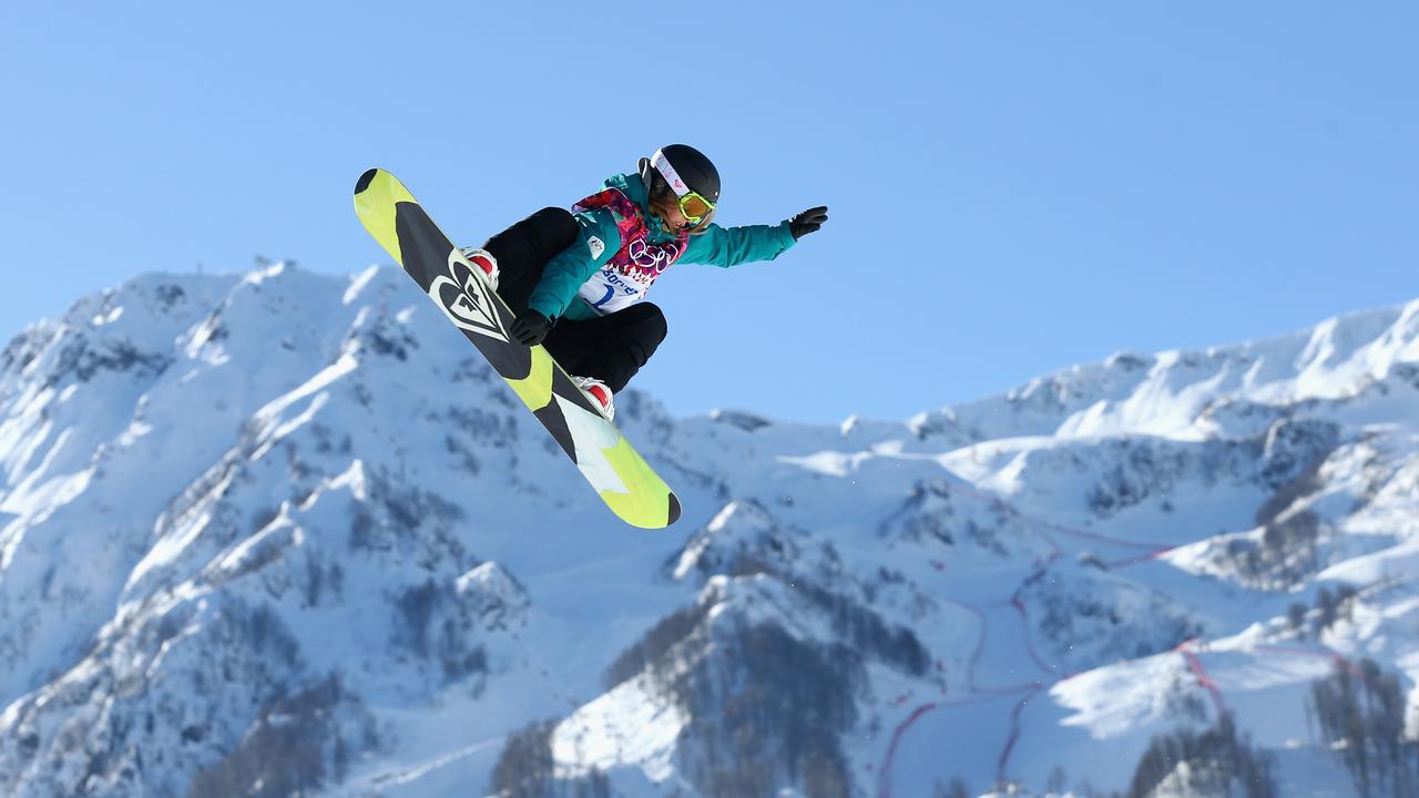 Australian snowboarder Torah Bright prepares for the 2014 Winter Olympics in Sochi, where she won silver in the women’s half-pipe, after taking gold in 2010. Picture: Getty Images