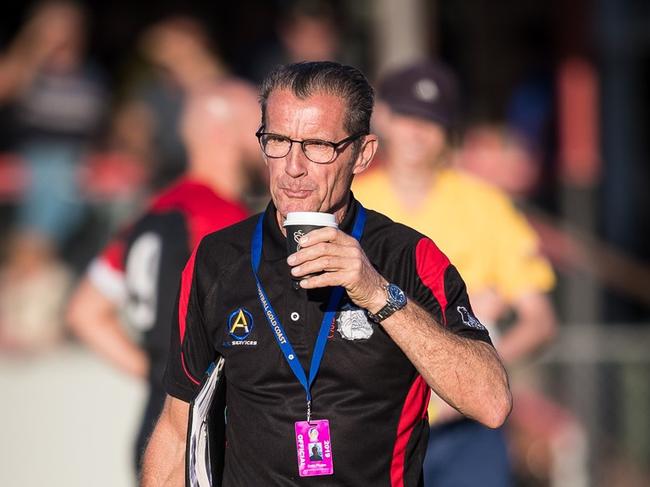 Burleigh coach Colin Phelan. Picture: East End Digital