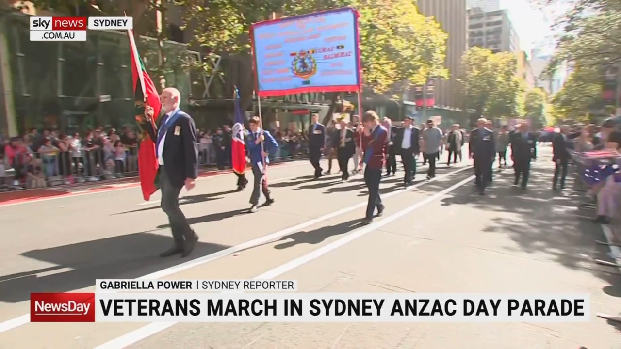 Anzac Day marches held across the country to honour veterans