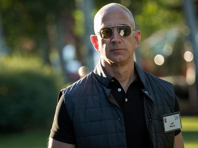 Amazon CEO Jeff Bezos. Picture: AFP/Getty/Drew Angerer