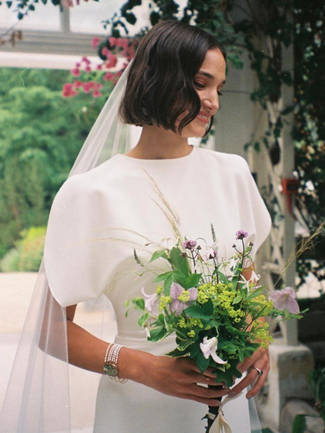 Emory Ault at her wedding. Image credit: Melisse Riahi