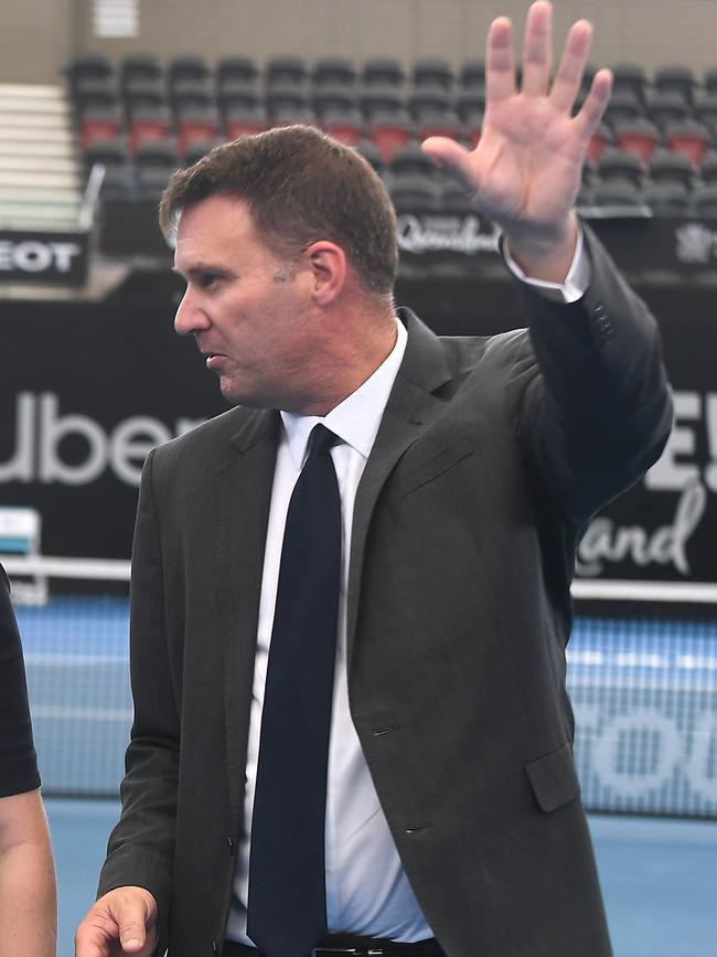 Tennis Queensland CEO Mark Handley. Picture: AAP/John Gass