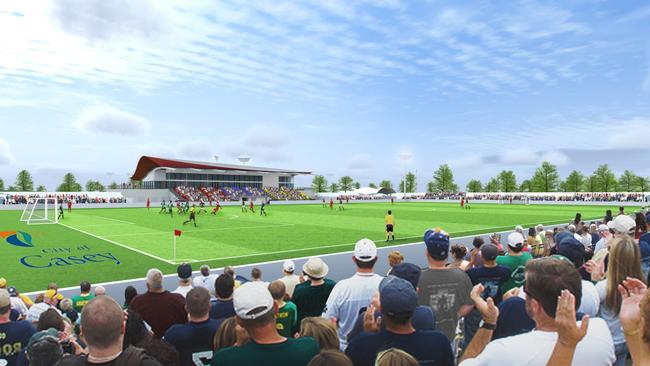 The Casey Soccer Centre could be used for training as well as W-League matches.