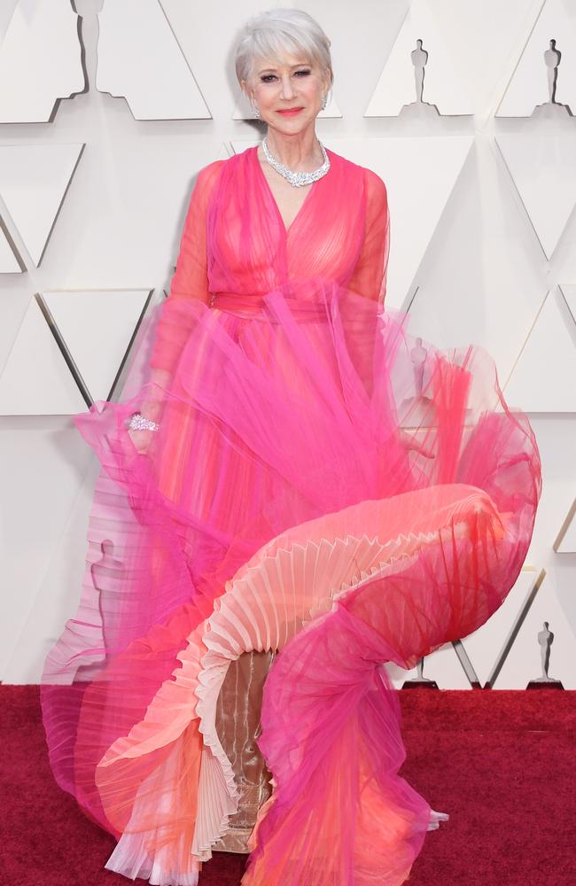 Helen Mirren attends the 91st Annual Academy Awards at Hollywood and Highland on February 24, 2019 in Hollywood, California. (Photo by Frazer Harrison/Getty Images)