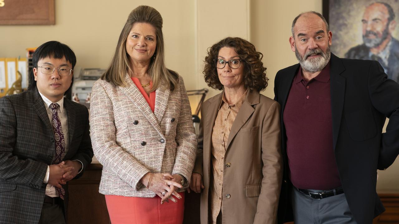 Aaron Chen, Julia Zemiro, Kitty Flanagn and Marty Sheargold in Season 3 of Fisk.