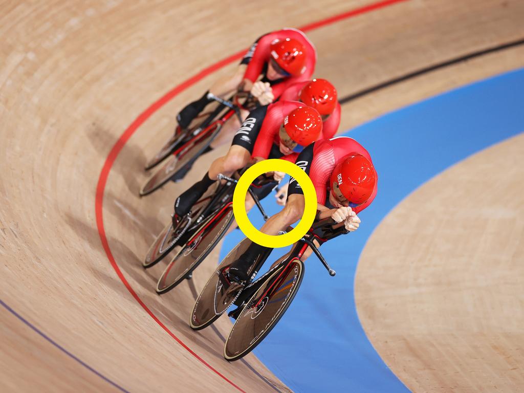 The Danish riders backflipped on their use of the tape.