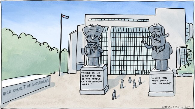 Jon Kudelka Letters Page Cartoon for 07-12-2017Version:  (650x366)COPYRIGHT: The Australian's artists each have different copyright agreements in place regarding re-use of their work in other publications.Please seek advice from the artists themselves or the Managing Editor of The Australian regarding re-use.