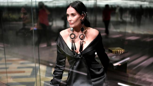 Demi Moore at Paris Fashion Week. Picture: AFP