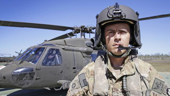 US Army Chief Warrant Officer 2 Mick Albright was pilot in command of one of the medivac crews.