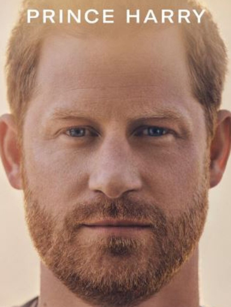 The cover of Prince Harry's upcoming memoir, Spare. Picture: Penguin Random House