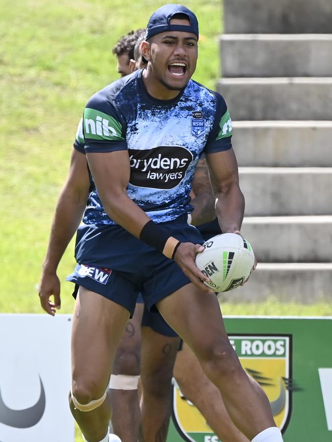 Crichton was on the cusp of an Origin debut in 2020. Picture: Grant Trouville/NRL Photos