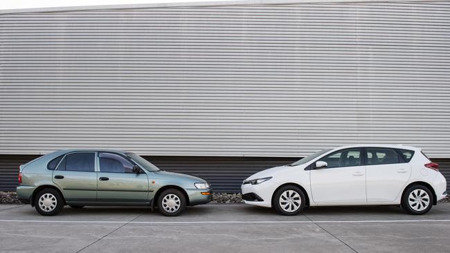 Newer cars are better at protecting people in a crash and also better at avoiding one. Pic: Supplied.