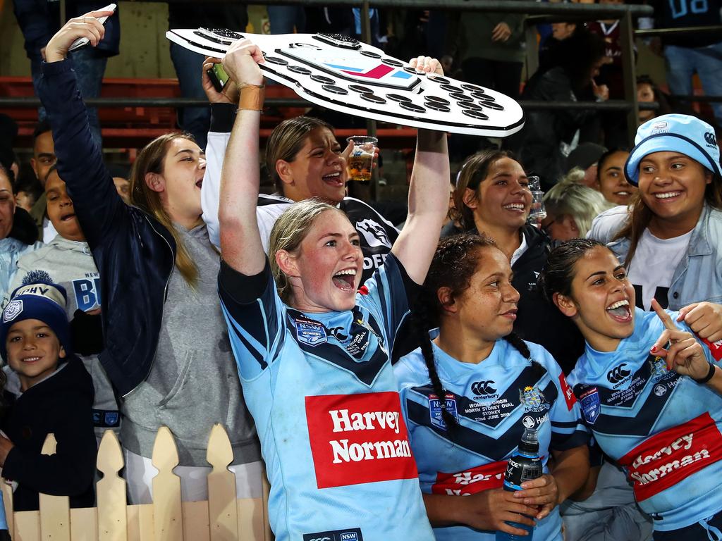 Former NSW Sky Blues captain Maddie Studdon will line up for South Sydney in the Harvey Norman Women’s Premiership. Photo: Mark Kolbe/Getty Images