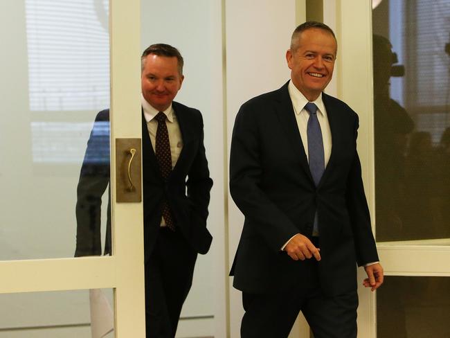 Chris Bowen and Bill Shorten’s super returns are unaffected by Labor’s policy. 