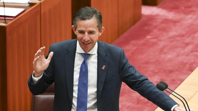 Popular Liberal moderate Simon Birmingham is calling time on his 18-year career as a senator for South Australia. Picture: Martin Ollman/NewsWire