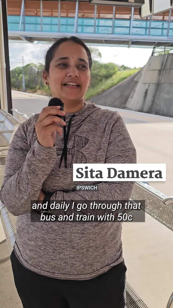 "Train is very affordable": Sita from Ipswich