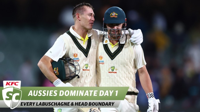 EVERY boundary from Labuschagne and Head on day 1