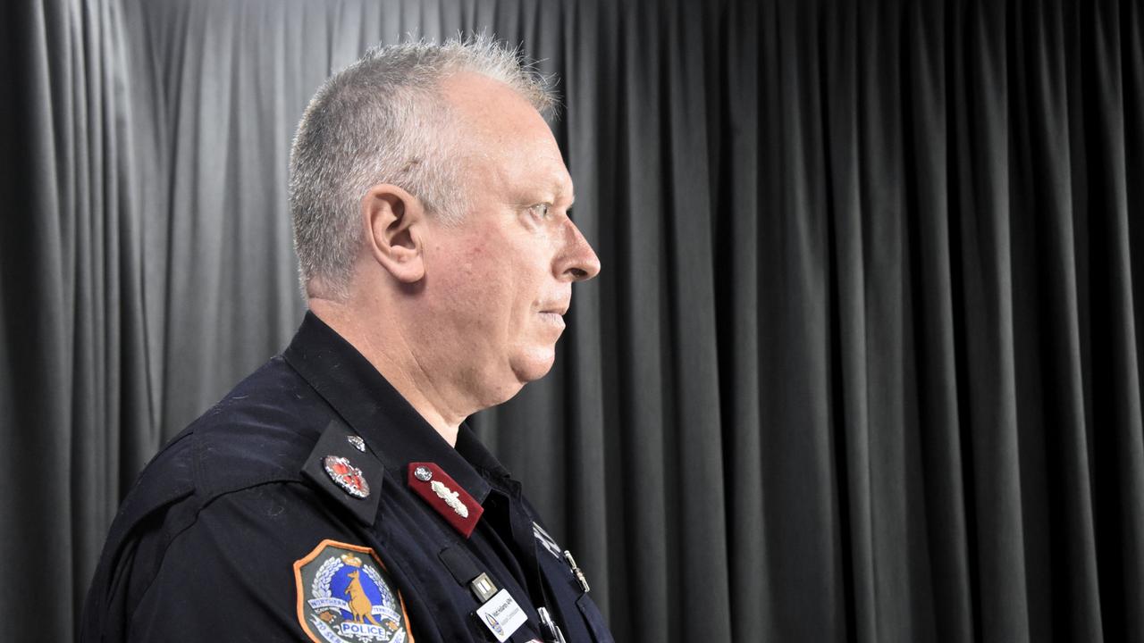 Greater Darwin, Road Policing and Support Assistant Commissioner Matthew Hollamby. Picture: Zizi Averill