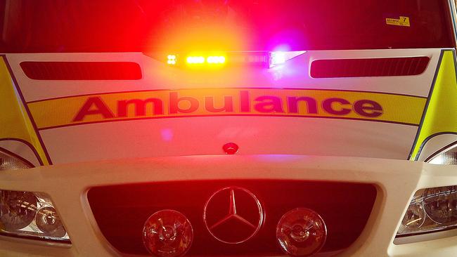 A woman has been taken to hospital in a stable condition after a snake bite.