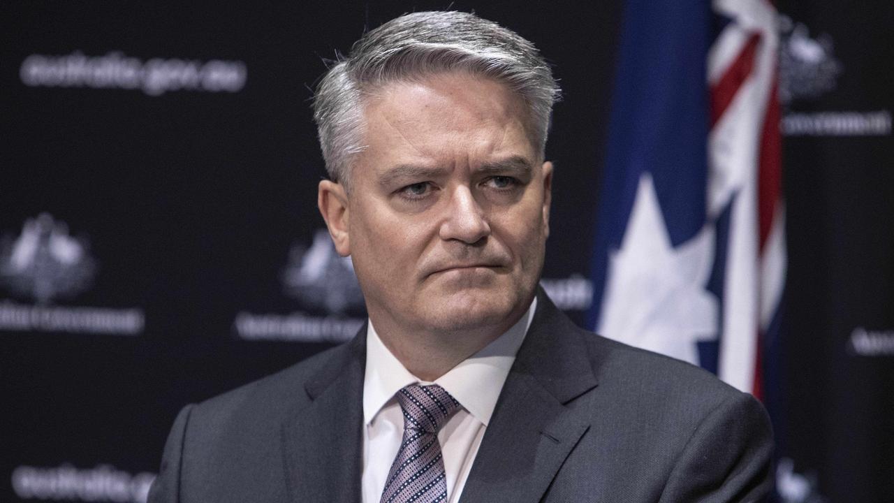 Minister for Finance Mathias Cormann said a JobSeeker decision would be made later this year. Picture: Gary Ramage/NCA NewsWire