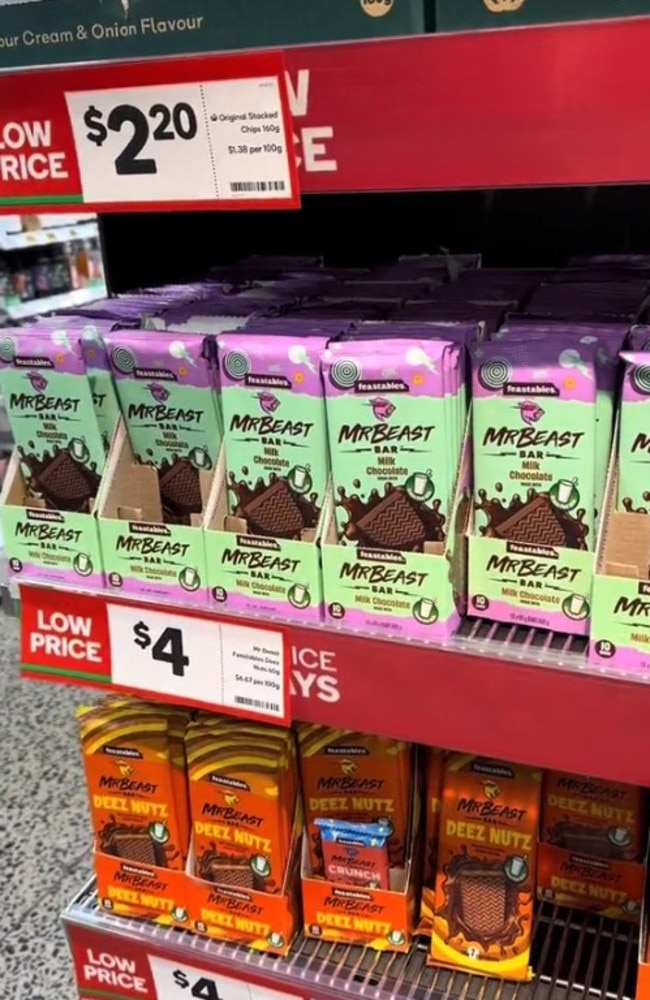 MrBeast Feastables Chocolate, Avaliable In Australia