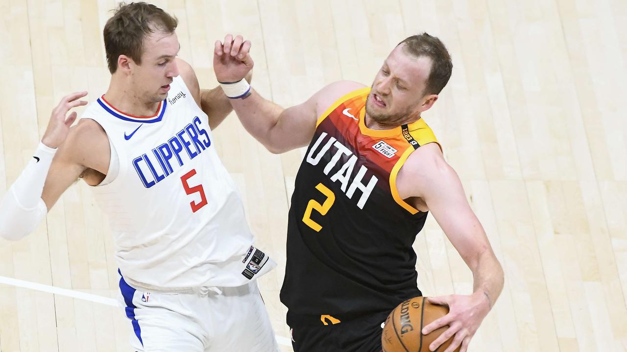 Joe Ingles was phenomenal during the Utah Jazz’s win over the LA Clippers in Game two of the Western Conference second-round playoff. Getty Images