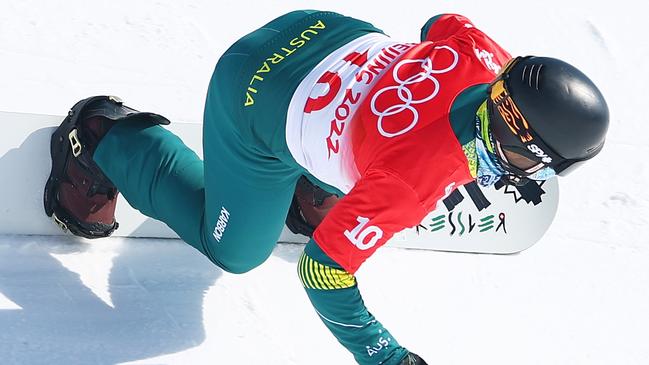 Adam Lambert will be part of the second Australian mixed snowboard cross team, along with Josie Baff. Picture: Getty Images