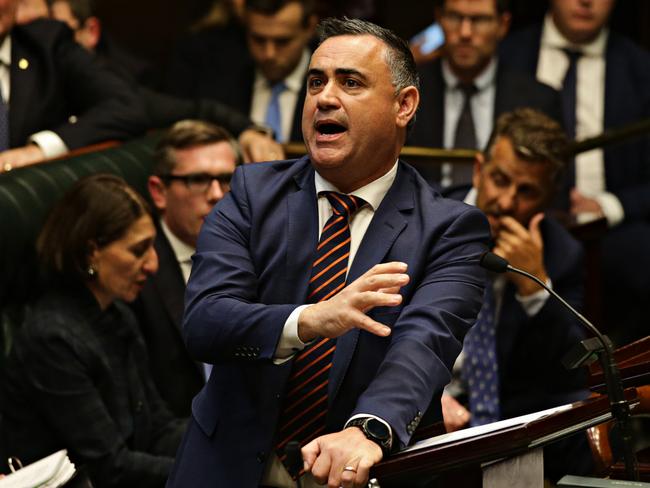 NSW deputy premier John Barilaro has made the call for more seats to represent the bush. Picture: Adam Yip