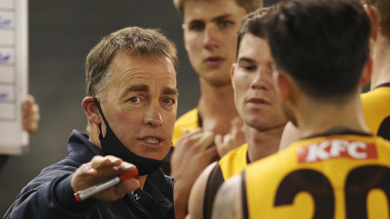 Alastair Clarkson says Sam Mitchell is now driving the Hawthorn bus.